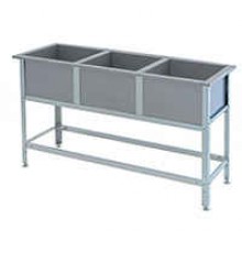 Ванна моечная "ASSUM-Standart" ВМС-С-3/400 (1500х500х850)