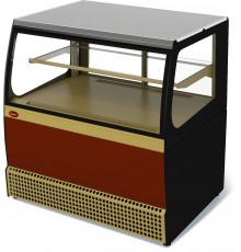Кондитерская холодильная витрина Veneto VSk-0,95 кассовая (краш.)