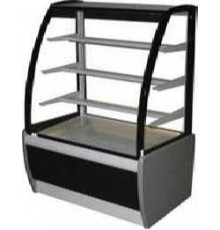 Кондитерская холодильная витрина K70 VM 1,3-1 0011-9005 (ВХСв-1,3д Сarboma ТЕХНО) серая (+6...+12)