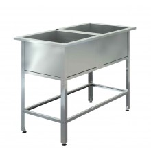 Ванна моечная "ASSUM-Standart" ВМС-С-2/600 (1400х700х850)